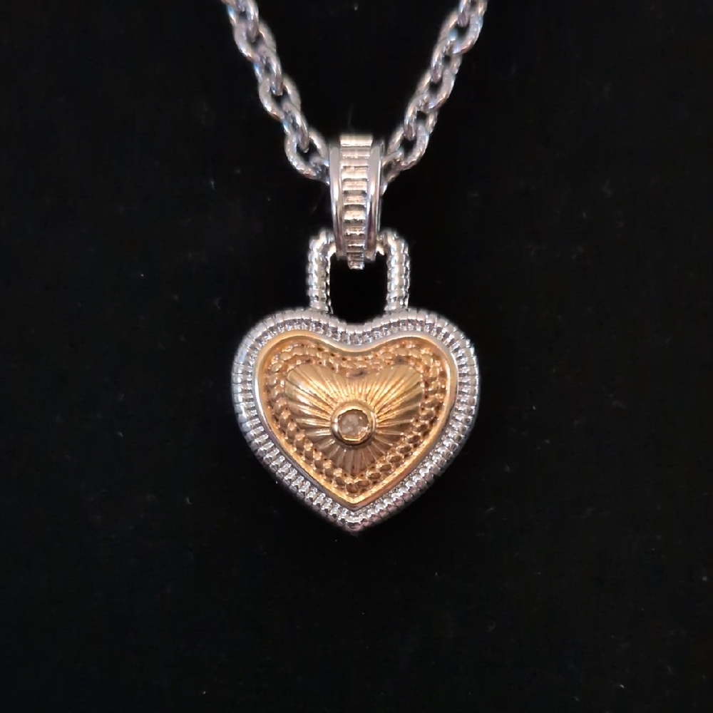 Diamonds International Heart Pendant Necklace